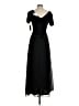 Alexa B 100% Polyester Black Cocktail Dress Size 4 - photo 2