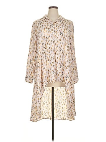 Lena Gabrielle Long Sleeve Button-Down Shirt (view 1)