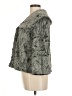 CAbi 100% Polyester Gray Faux Fur Jacket Size M - photo 5