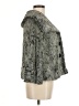 CAbi 100% Polyester Gray Faux Fur Jacket Size M - photo 4