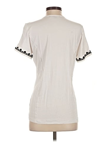 Boston Proper Short Sleeve Blouse - back