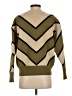 Dèluc Chevron-herringbone Green Pullover Sweater Size S - photo 2