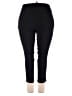 dalia Solid Black Active Pants Size 18w - photo 2