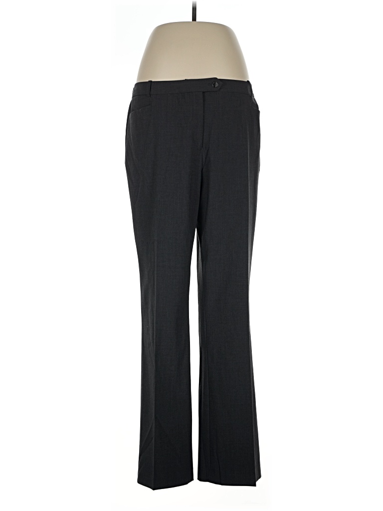 Pre-owned Calvin Klein Dress Pants In Black