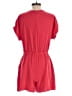 Uniqlo 100% Polyester Solid Red Romper Size S - photo 2