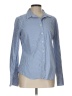 J.Crew Stripes Blue Long Sleeve Button-Down Shirt Size L - photo 1