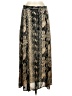 Vero Moda 100% Polyester Animal Print Gold Formal Skirt Size M - photo 1