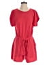 Uniqlo 100% Polyester Solid Red Romper Size S - photo 1