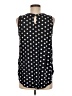 Ann Taylor LOFT 100% Polyester Black Sleeveless Blouse Size M (petite) - photo 2