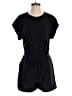 Uniqlo 100% Polyester Solid Black Romper Size S - photo 1