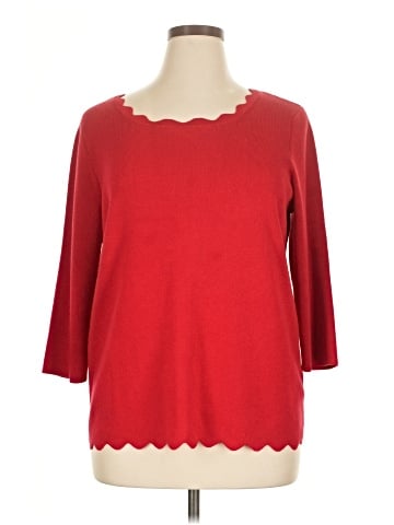 Cable & Gauge Pullover Sweater (view 1)