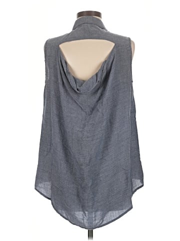 CAbi Sleeveless Button-Down Shirt (view 2)