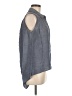 CAbi Gray Sleeveless Button-Down Shirt Size M - photo 4