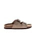 Cushionaire 100% Leather Tan Sandals Size 7 - photo 1