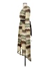 Boston Proper Chevron-herringbone Brown Casual Dress Size XS - photo 5
