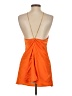 Shein 100% Polyester Orange Cocktail Dress Size S - photo 2