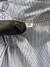 Unbranded Blue 3/4 Sleeve Button-Down Shirt Size M - photo 7