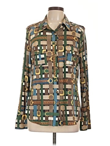 Worth New York Long Sleeve Blouse (view 1)