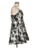 City Studio Floral Silver Cocktail Dress Size 11 - 12 - photo 4