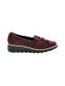 Clarks Burgundy Flats Size 9 1/2 - photo 1