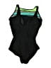 Longitude Color Block Black One Piece Swimsuit Size XS (estimated) - photo 2