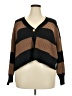 Derek Heart Brown Cardigan Size 2X - photo 1