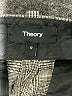 Theory 100% Virgin Wool Tweed Gray Wool Pants Size 0 - photo 4