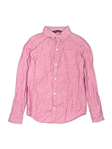Janie and Jack Long Sleeve Button-Down Shirt (view 1)