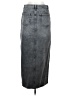 Stradivarius Gray Denim Skirt Size 6 - photo 2
