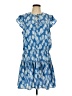 Mud Pie Paisley Blue Casual Dress Size L - photo 1