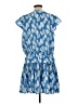 Mud Pie Paisley Blue Casual Dress Size L - photo 2