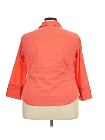 DressBarn 3/4 Sleeve Button-Down Shirt (view 2)