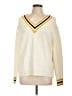 Maje Ivory Pullover Sweater Size Lg (3) - photo 1