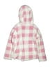 Roxy 100% Polyester Checkered-gingham Pink Coat Size S (kids) - photo 2