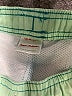 Hanna Andersson 100% Polyester Green Board Shorts Size 6 - photo 3