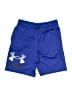 Under Armour 100% Polyester Graphic Blue Athletic Shorts Size L (youth) - photo 1