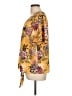 Label Rachel Roy 100% Polyester Yellow Short Sleeve Blouse Size XL - photo 5