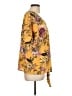 Label Rachel Roy 100% Polyester Yellow Short Sleeve Blouse Size XL - photo 4