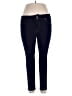 d.jeans Solid Blue Jeggings Size 14 - photo 1