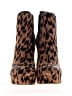 Sam Edelman 100% Cow Leather Animal Print Brown Tan Ankle Boots Size 8 1/2 - photo 2
