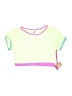 Justice Green Active T-Shirt Size 10 - photo 1