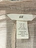 H&M Tan Long Sleeve Blouse Size XS - photo 7