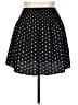 Shein Curve 100% Polyester Polka Dots Black Casual Skirt Size 0X - photo 1
