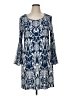 MSK Paisley Blue Casual Dress Size XL - photo 1