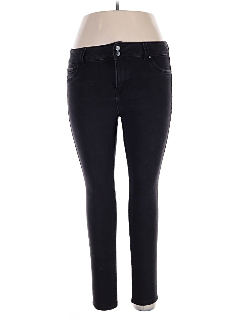 Pre-owned D.jeans Jeggings In Black