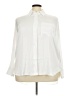 Lane Bryant 100% Polyester Ivory Long Sleeve Blouse Size 18 - 20 Plus - photo 1