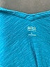a.n.a. A New Approach Teal Short Sleeve Top Size L - photo 7