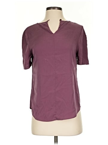 Valette Short Sleeve Silk Top (view 1)