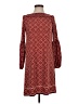 Max Studio Paisley Burgundy Casual Dress Size XS - photo 1