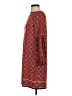 Max Studio Paisley Burgundy Casual Dress Size XS - photo 5